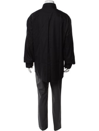 Brunello Cucinelli Long Sleeve Tuxedo Shirt
