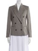 Brunello Cucinelli Virgin Wool Striped Blazer