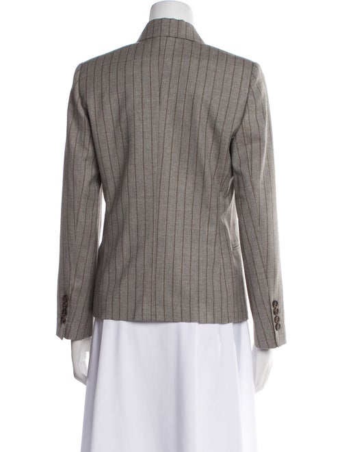 Brunello Cucinelli Virgin Wool Striped Blazer