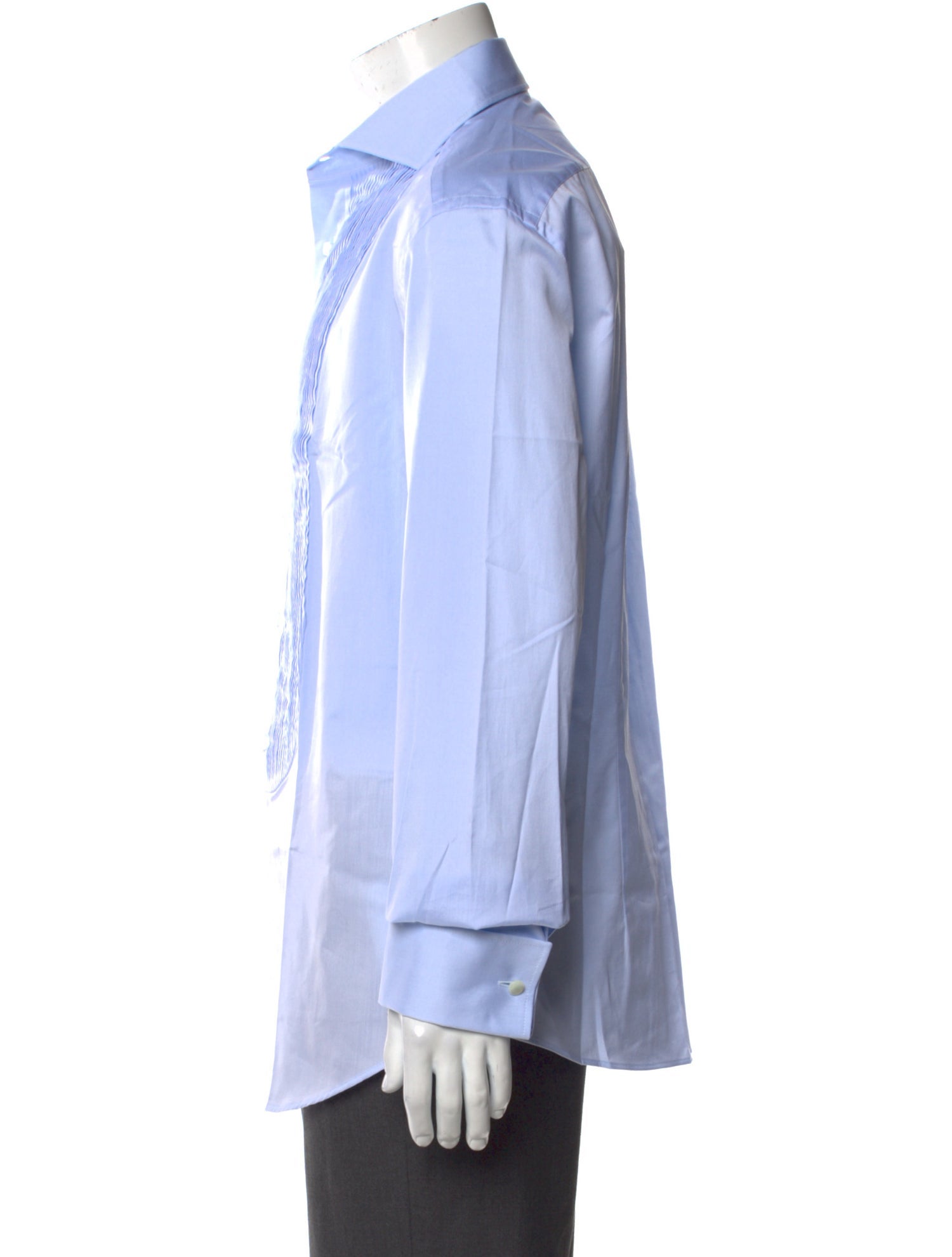 Brunello Cucinelli Long Sleeve Tuxedo Shirt