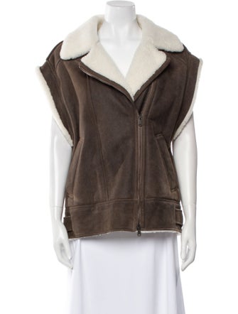 Brunello Cucinelli Leather Vest