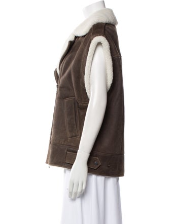 Brunello Cucinelli Leather Vest