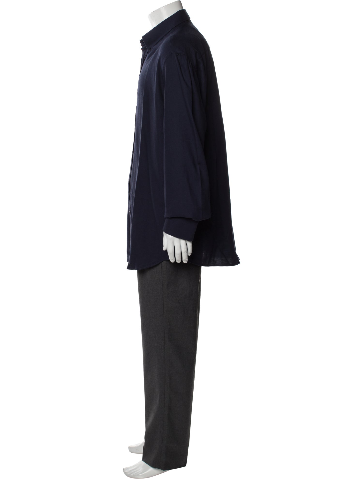 Brunello Cucinelli Long Sleeve Tuxedo Shirt
