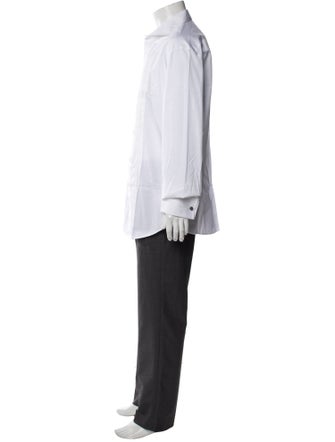 Brunello Cucinelli Long Sleeve Tuxedo Shirt
