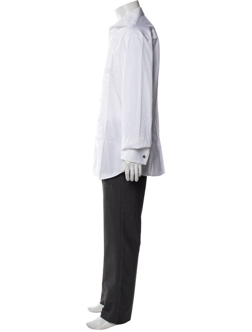 Brunello Cucinelli Long Sleeve Tuxedo Shirt