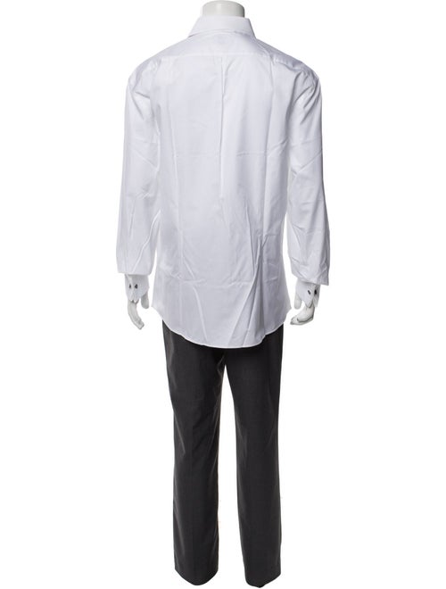 Brunello Cucinelli Long Sleeve Tuxedo Shirt