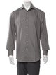 Brunello Cucinelli Printed Long Sleeve Dress Shirt