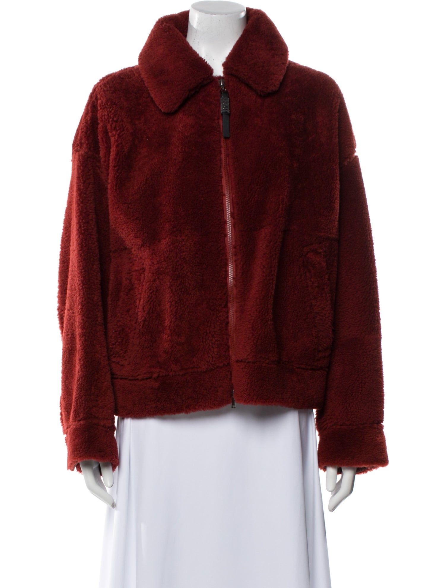Brunello Cucinelli Faux Fur Jacket