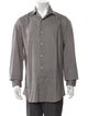Brunello Cucinelli Printed Long Sleeve Dress Shirt