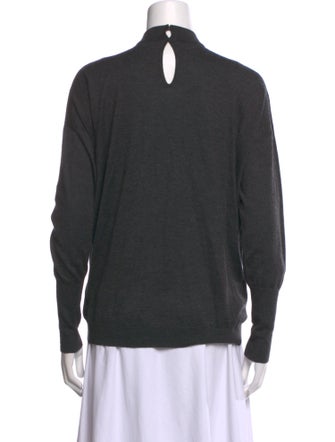 Brunello Cucinelli Cashmere Mock Neck Sweater