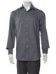 Brunello Cucinelli Printed Long Sleeve Dress Shirt