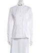 Brunello Cucinelli Long Sleeve Button-Up Top