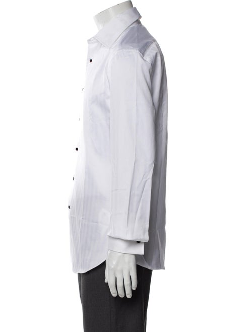 Brunello Cucinelli Long Sleeve Tuxedo Shirt