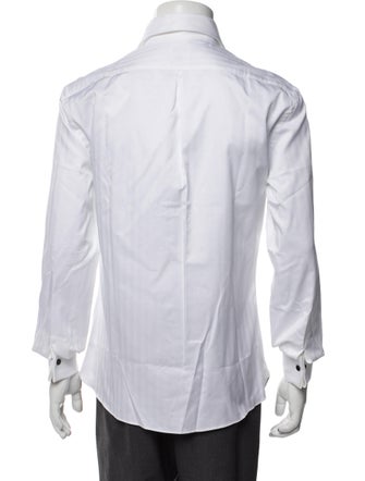 Brunello Cucinelli Long Sleeve Tuxedo Shirt