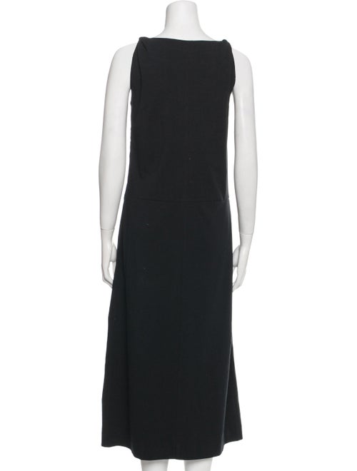 Brunello Cucinelli Square Neckline Midi Length Dress