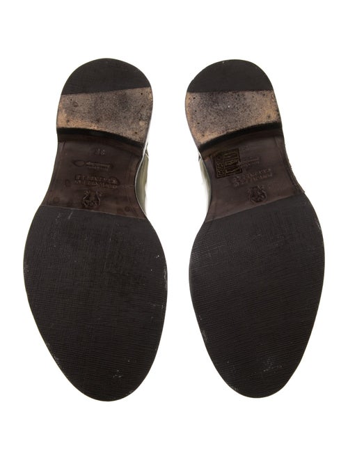 Brunello Cucinelli Patent Leather Chelsea Boots