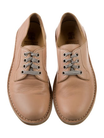 Brunello Cucinelli Leather Oxfords