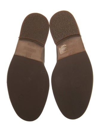 Brunello Cucinelli Patent Leather Combat Boots