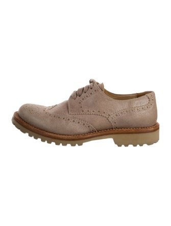 Brunello Cucinelli Suede Oxfords
