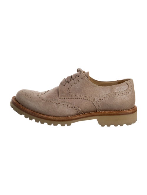 Brunello Cucinelli Suede Oxfords