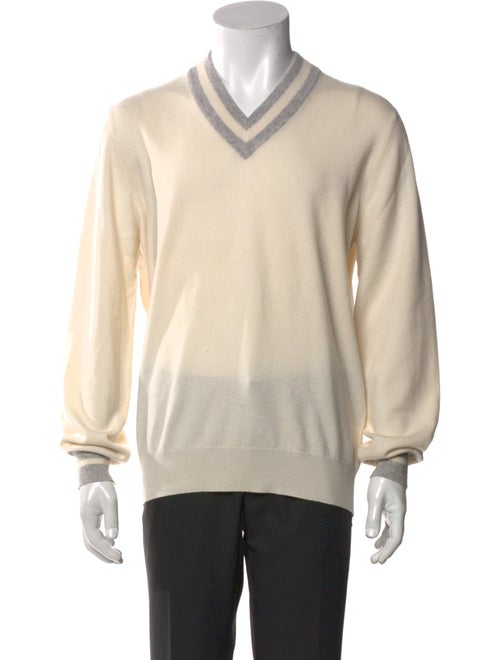 Brunello Cucinelli Cashmere Striped Pullover