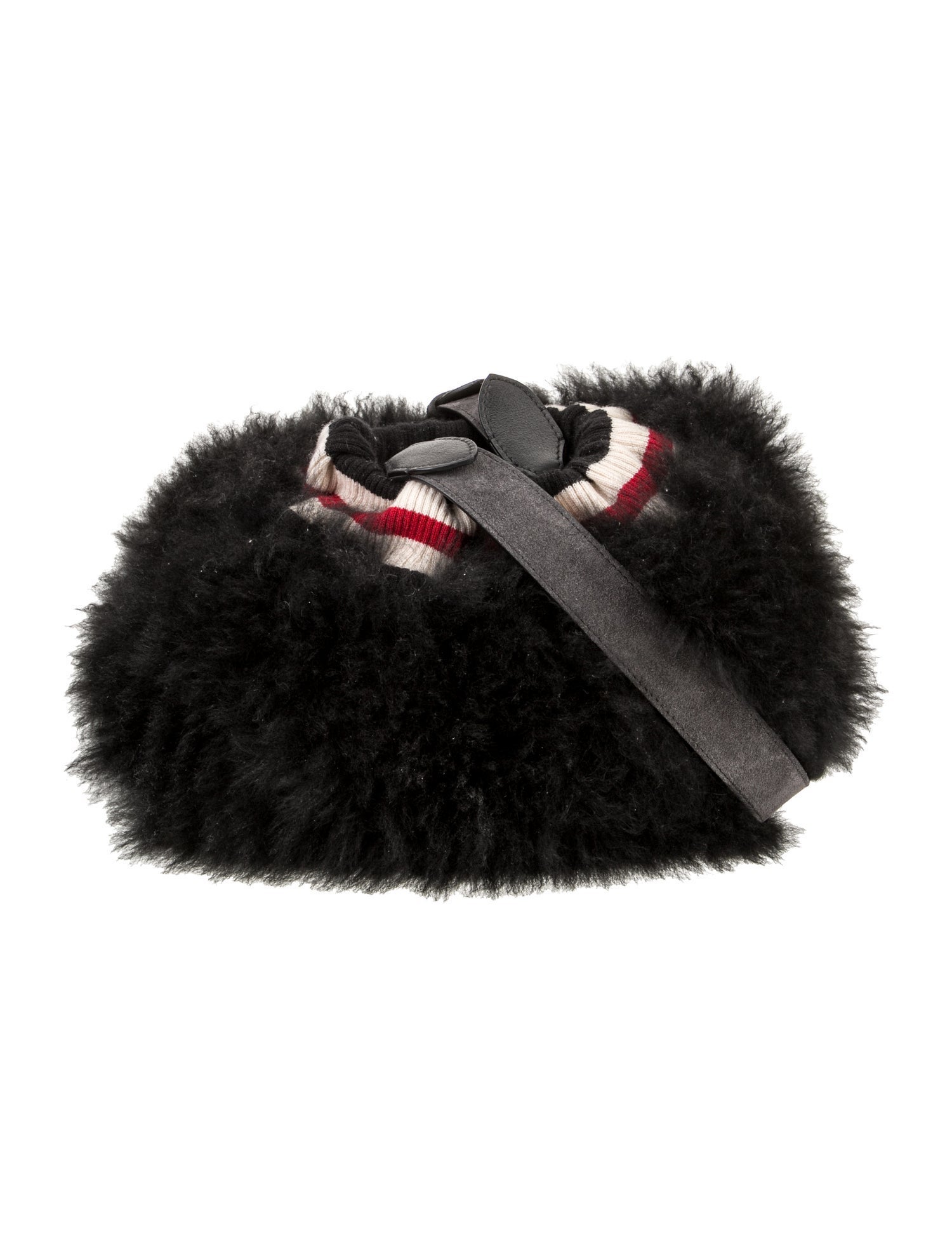 Brunello Cucinelli Fur Shoulder Bag