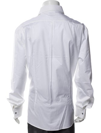 Brunello Cucinelli Long Sleeve Tuxedo Shirt