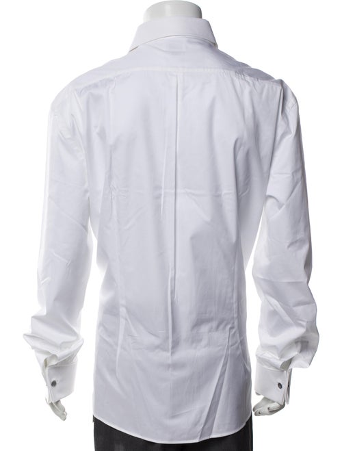 Brunello Cucinelli Long Sleeve Tuxedo Shirt