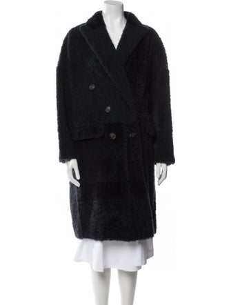 Brunello Cucinelli Faux Fur Coat