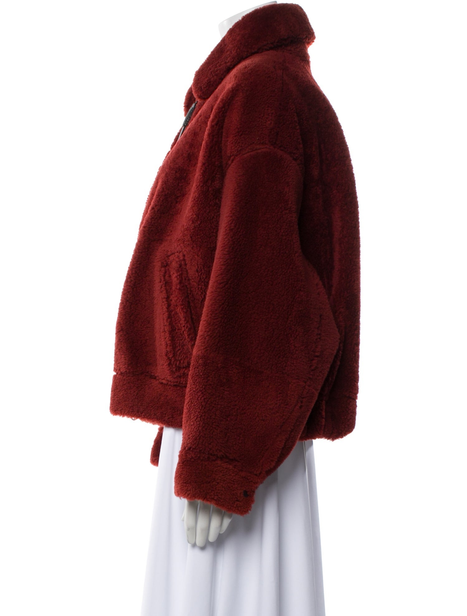 Brunello Cucinelli Faux Fur Jacket