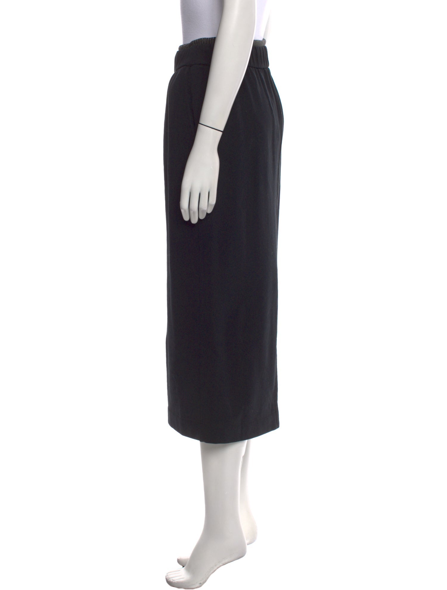 Brunello Cucinelli Beaded Accents Midi Length Skirt w/ Tags