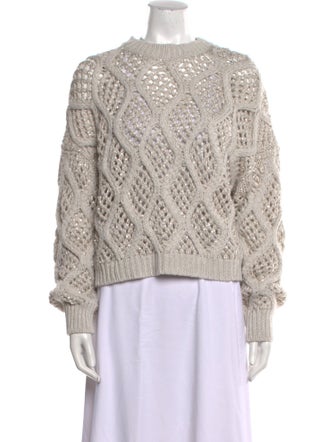 Brunello Cucinelli Cashmere Crew Neck Sweater