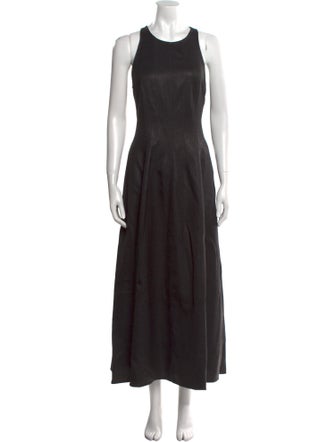 Brunello Cucinelli Virgin Wool Long Dress