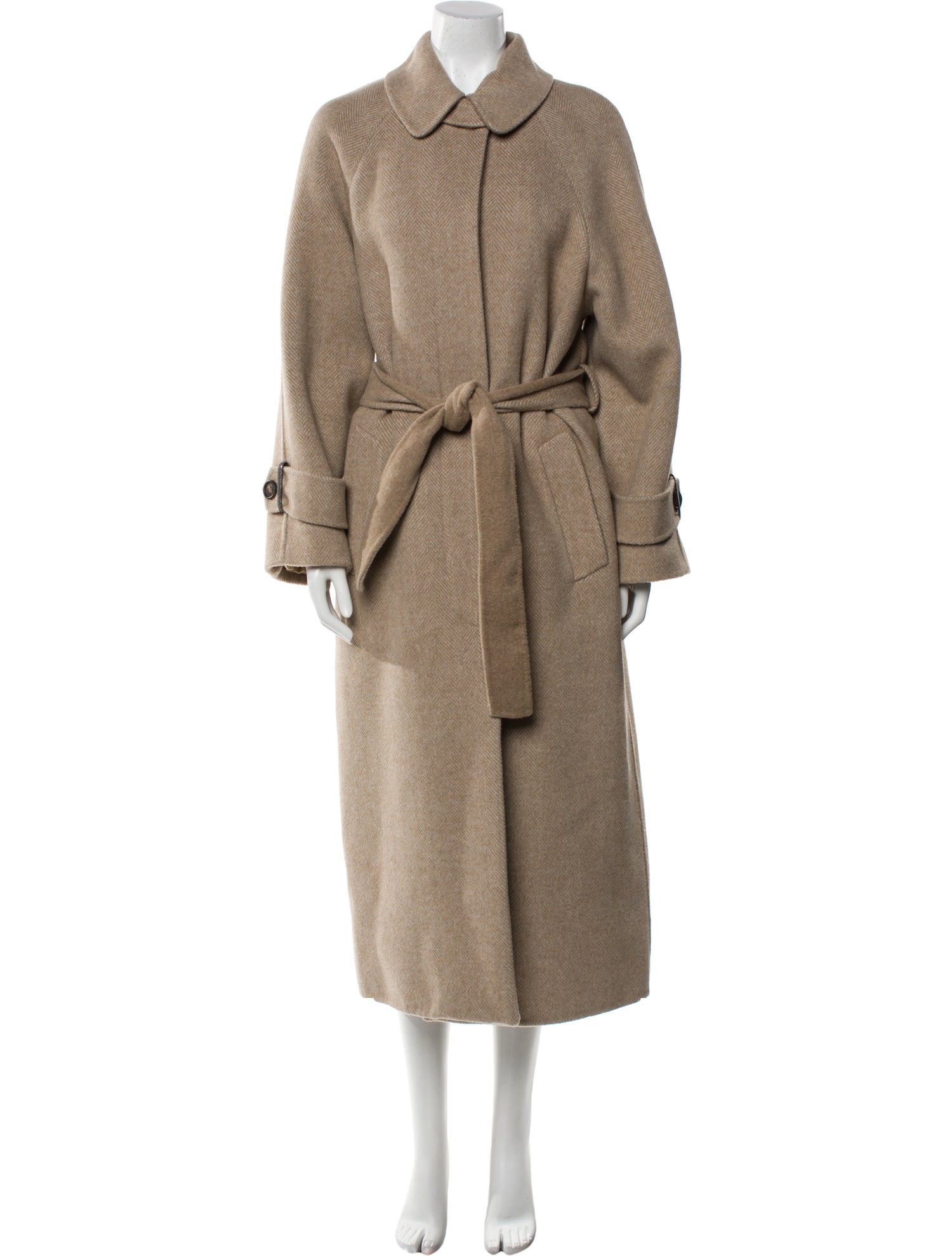 Brunello Cucinelli Virgin Wool Trench Coat w/ Tags