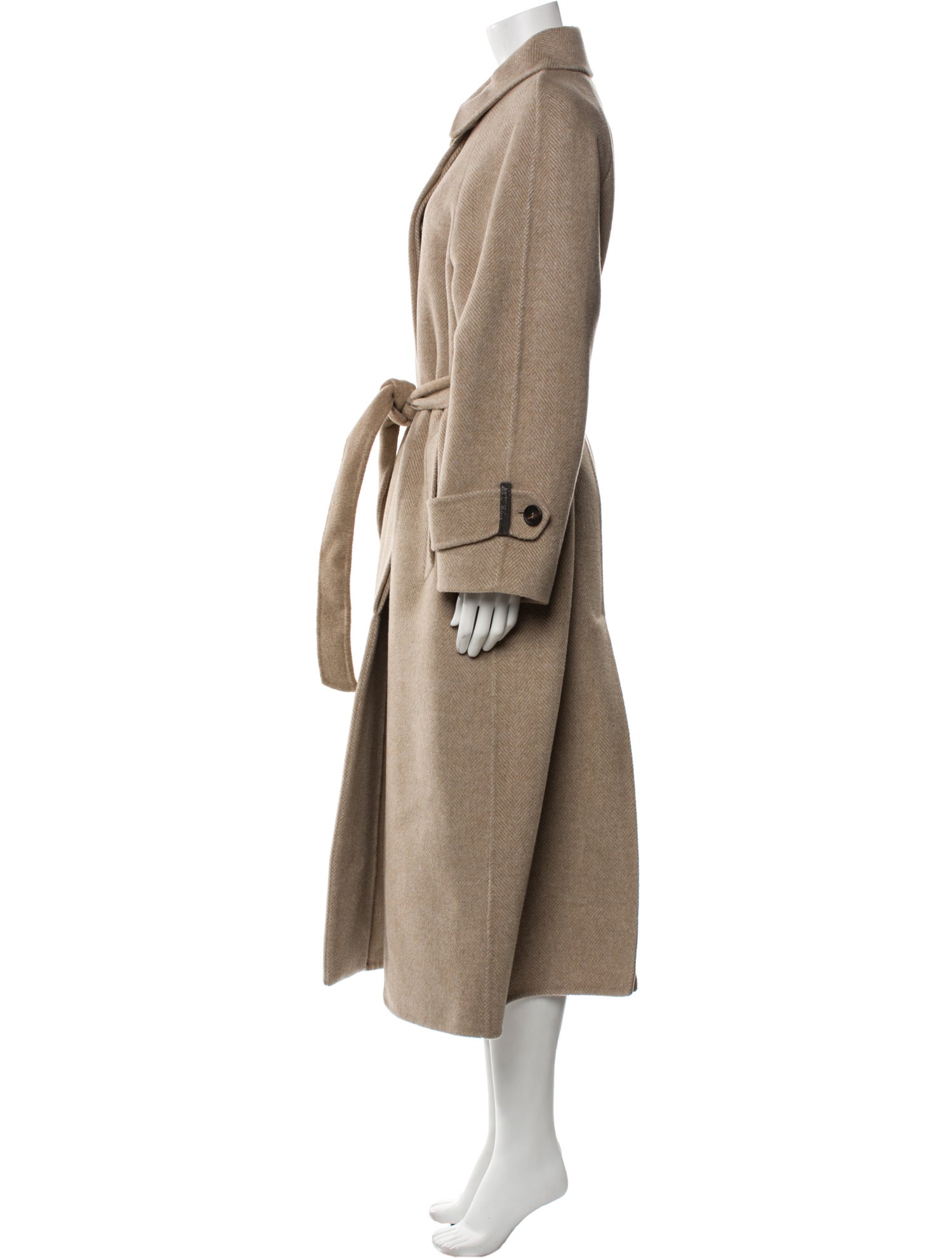 Brunello Cucinelli Virgin Wool Trench Coat w/ Tags