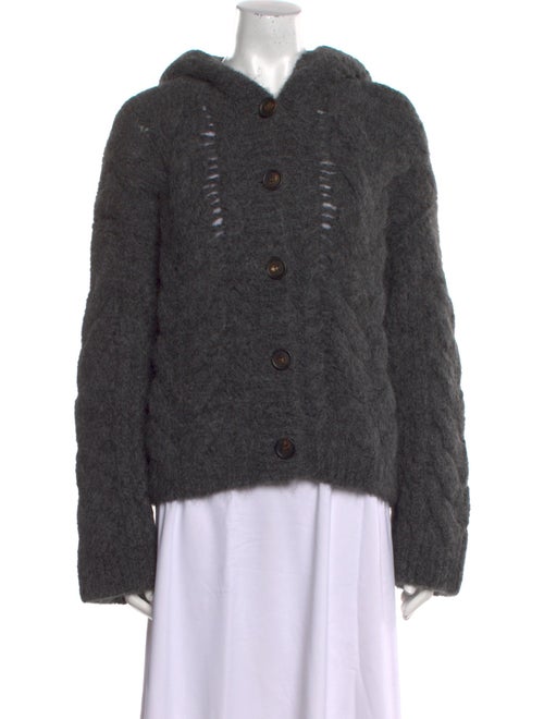 Brunello Cucinelli Alpaca V-Neck Sweater