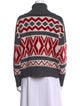 Brunello Cucinelli Virgin Wool Printed Sweater