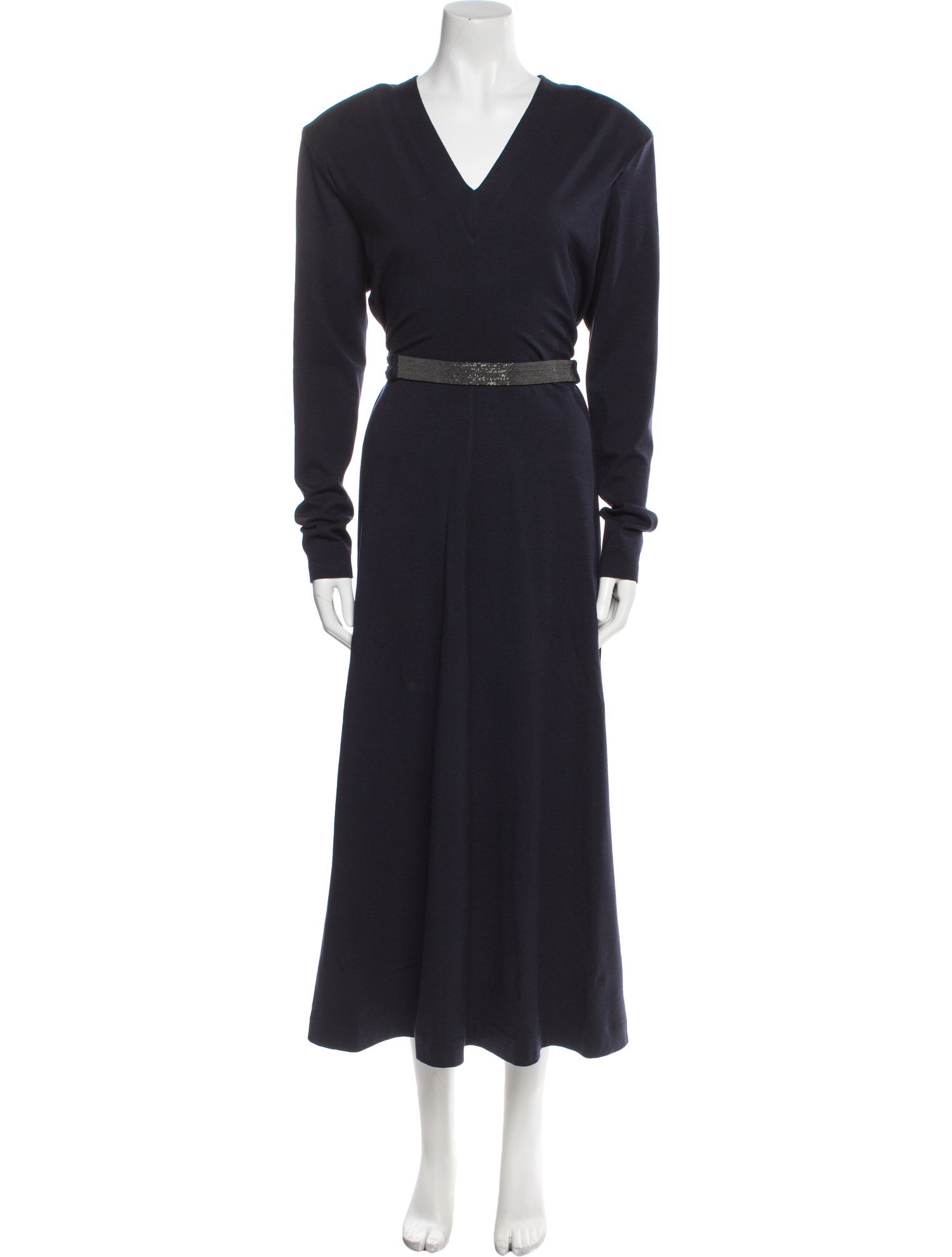 Brunello Cucinelli Virgin Wool Long Dress w/ Tags