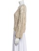 Brunello Cucinelli Linen Bateau Neckline Sweater