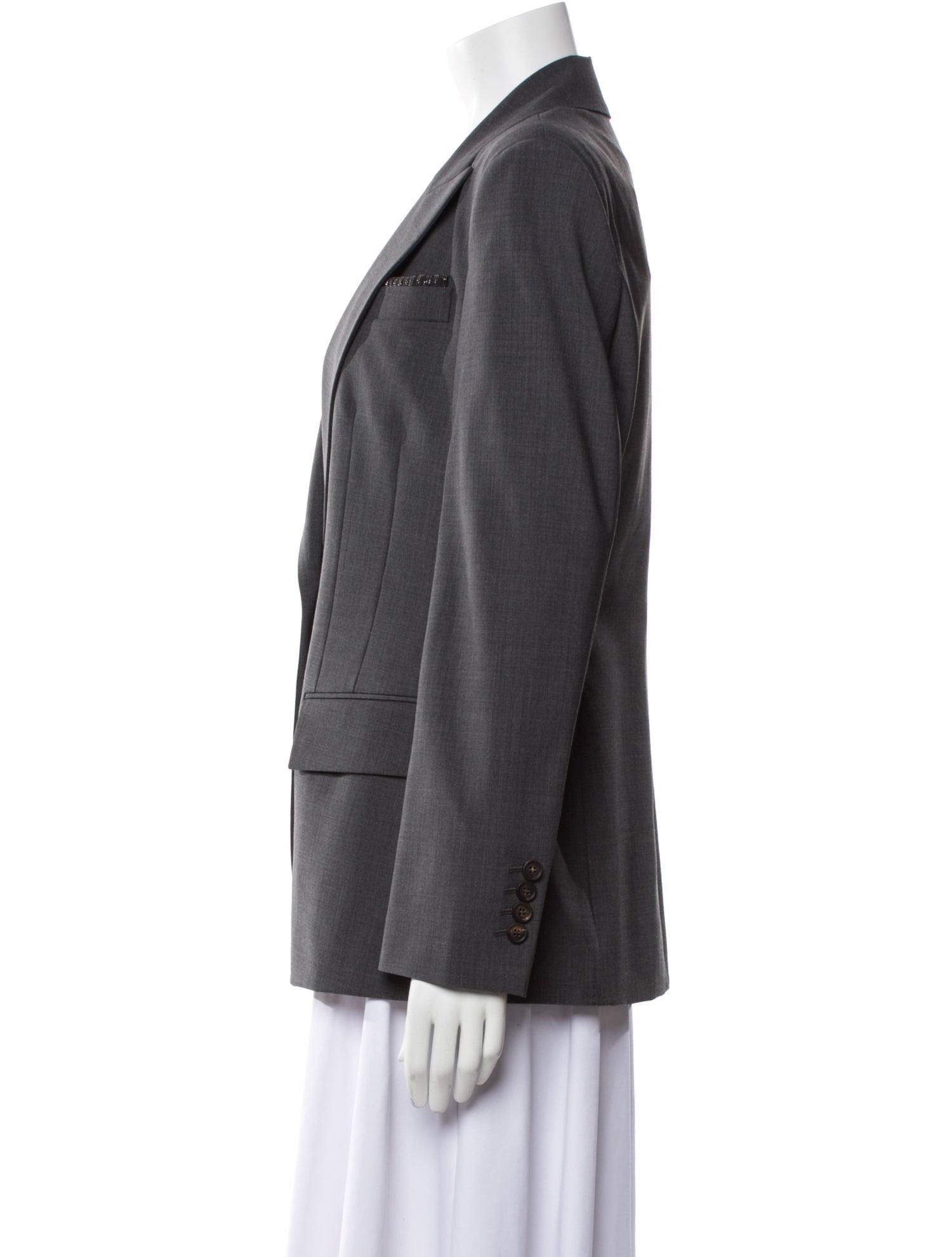 Brunello Cucinelli Virgin Wool Blazer w/ Tags