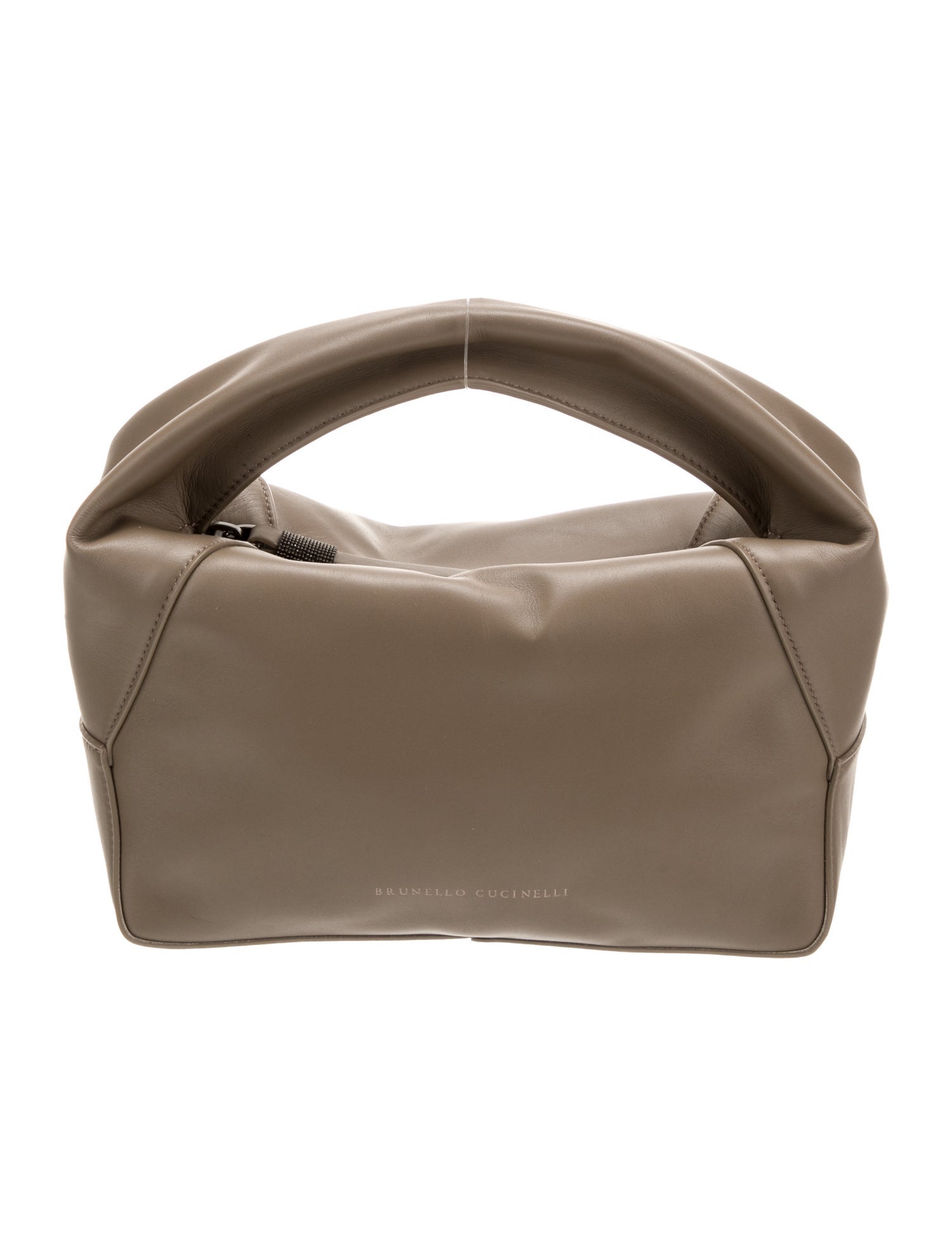 Brunello Cucinelli Leather Top Handle Bag w/ Tags