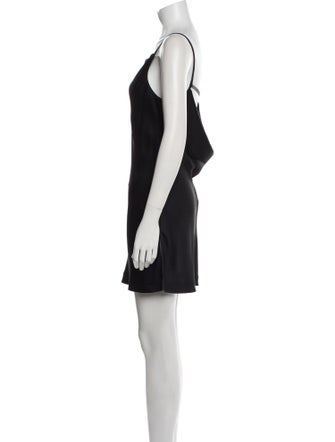 Brunello Cucinelli Square Neckline Mini Dress