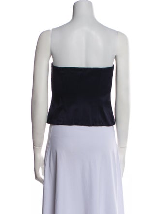 Brunello Cucinelli Strapless Crop Top