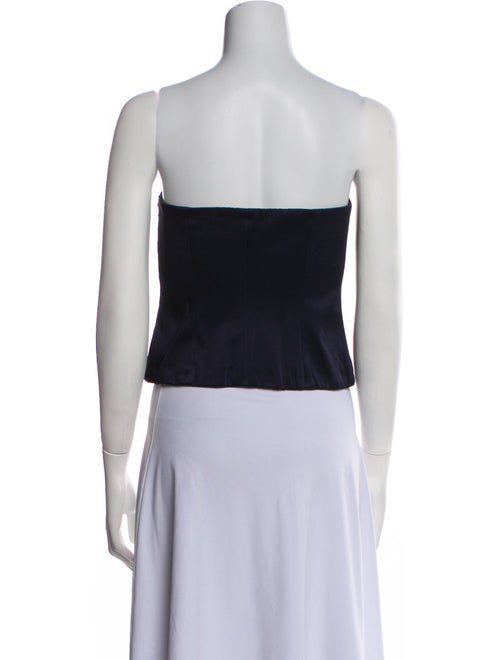Brunello Cucinelli Strapless Crop Top
