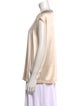 Brunello Cucinelli Silk Crew Neck Blouse