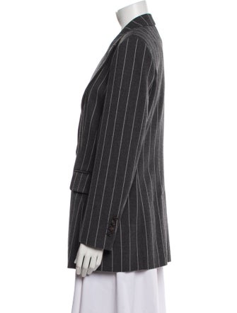 Brunello Cucinelli Wool Striped Blazer