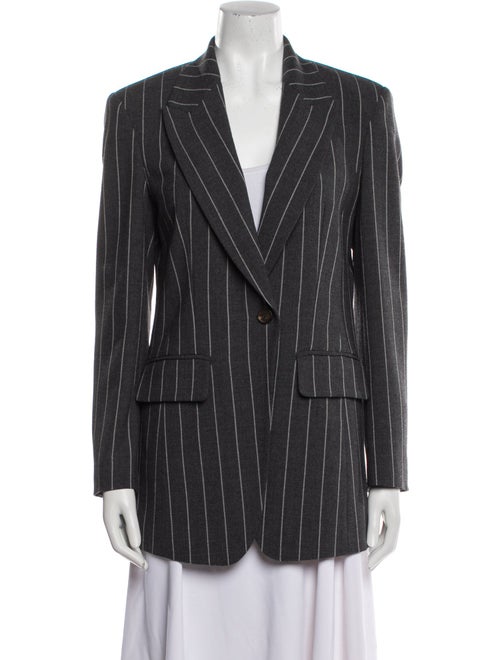Brunello Cucinelli Wool Striped Blazer