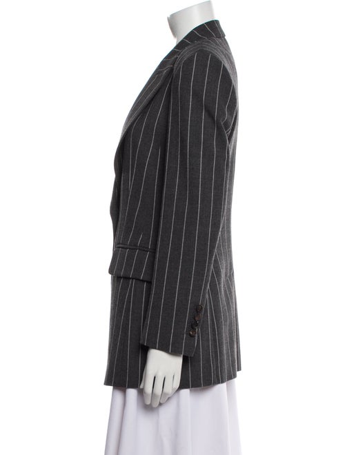 Brunello Cucinelli Wool Striped Blazer