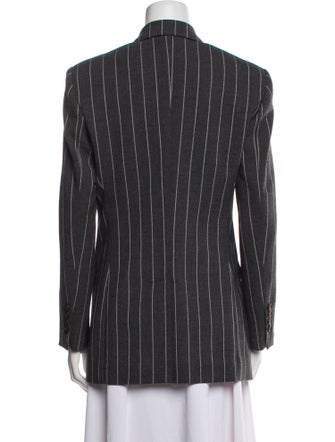 Brunello Cucinelli Wool Striped Blazer