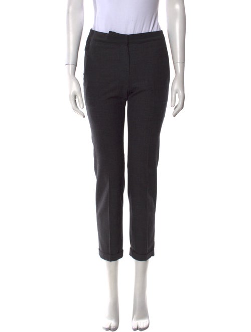 Brunello Cucinelli Virgin Wool Straight Leg Pants